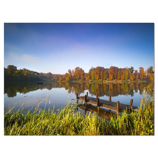 Designart - Still Waters of Fall Lake